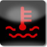 Motor sıcaklığı uyarı lambası (Kırmızı)