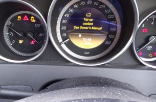 Top up coolant see owner's manual ne demek