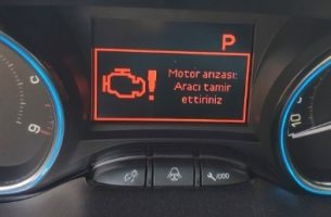 motor arızası aracı tamir ettiriniz