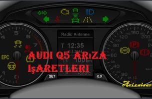 Audi q5 arıza işaretleri