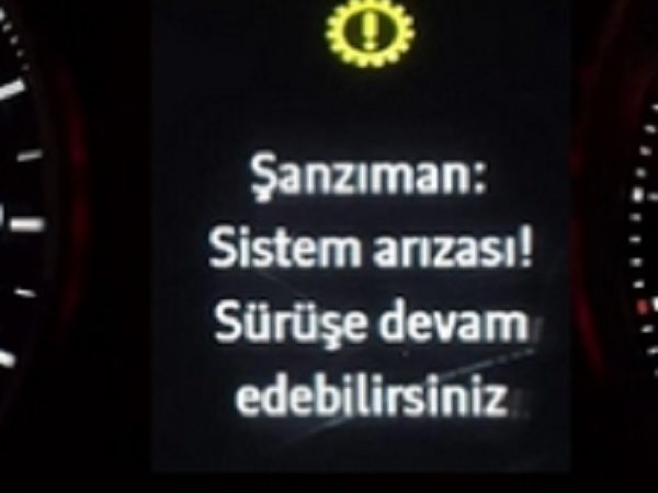 Audi şanzıman sistem arızası sürüşe devam edebilirsiniz sorunu çözümü