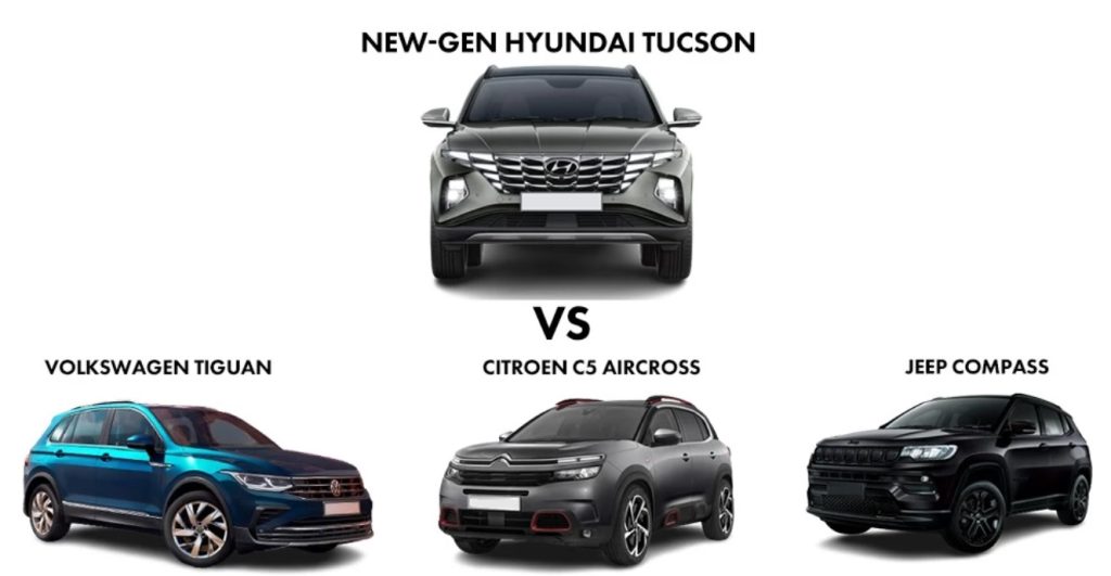 Yeni Tucson 1.6 crdi elite 4x2 dct (dizel) kıyaslama