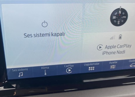 Ford Courier ses sistemi kapalı