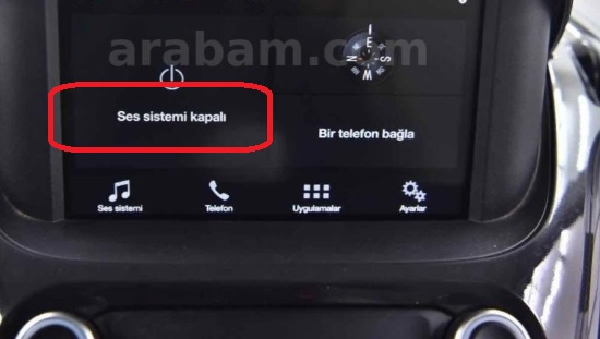 Ford Courier ses sistemi kapalı nasıl açılır ?