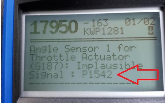 P1542 arıza kodu ne anlama gelir ? (MARKALARA GÖRE AÇIKLAMA)