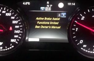 Mercedes aktif fren asistanı çalışmıyor 1