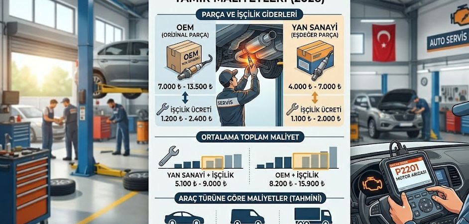 NOx Sensör Arızası Ne Kadar Masraf Çıkarır?