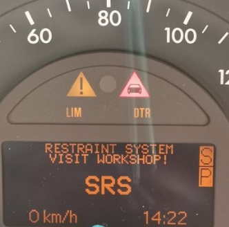 Mercedes SRS ışığı söndürme nasıl yapılır ?