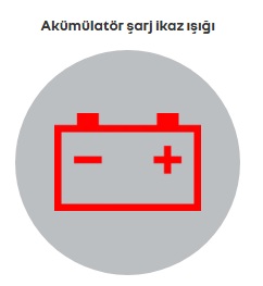 Renault Express akü arıza ışığı