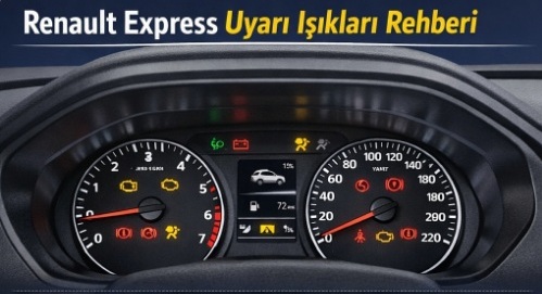 Renault Express arıza ışıkları anlamları